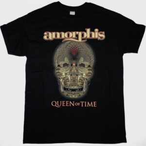 AMORPHIS QUEEN OF TIME NEW BLACK T SHIRT
