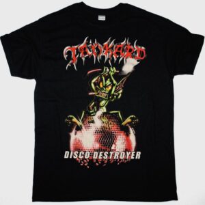 TANKARD DISCO DESTROYER NEW BLACK T SHIRT