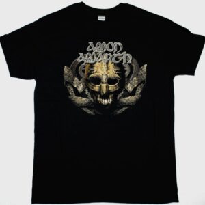 AMON AMARTH DEATH AND GLORY NEW BLACK T SHIRT