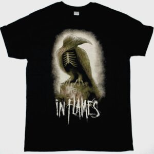 IN FLAMES CLUB TOUR 2012 NEW BLACK T SHIRT