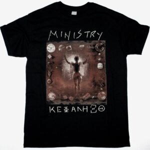 MINISTRY ΚΕΦΑΛΗΞΘ NEW BLACK T SHIRT
