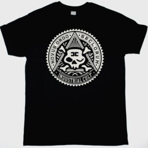 COMBICHRIST INDUSTRIAL CULT NEW BLACK T SHIRT