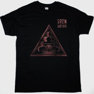 SOEN LOTUS NEW BLACK T SHIRT