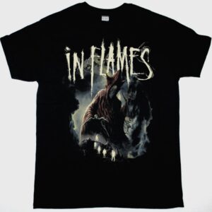 IN FLAMES FOREGONE NEW BLACK T SHIRT