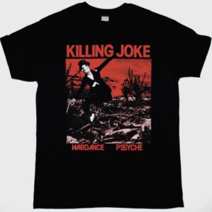 KILLING JOKE WARDANCE NEW BLACK T SHIRT