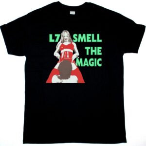 L7 SMELL THE MAGIC NEW BLACK T SHIRT